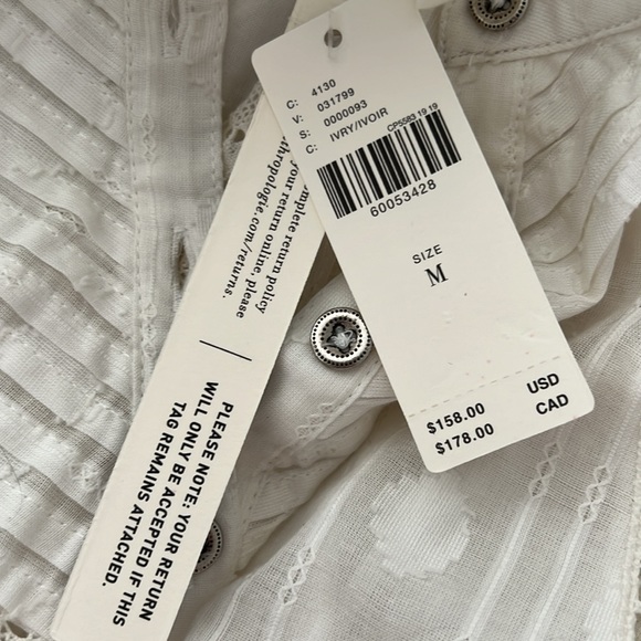 Ivory Anthropologie Dress - Picture 5 of 5